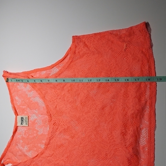 Victoria Secret Pink 100% Polyamide Lace Tank Top Size Small / Petite - Picture 4 of 7